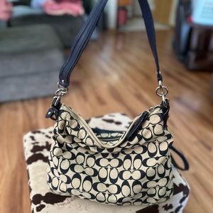 Authentic Coach monogram bag